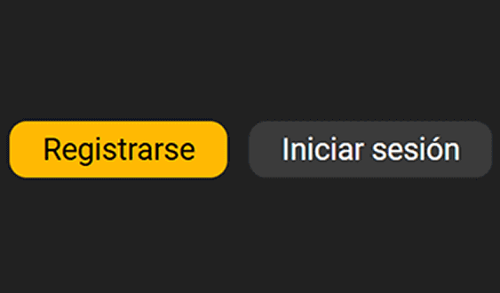 Haga clic en el botón "Registro" Inscripción en Melbet