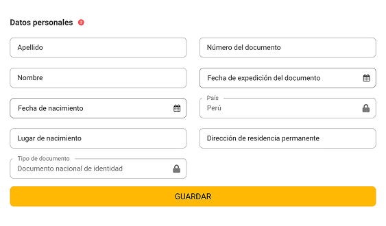 Completa el proceso de verificación Completa el proceso de verificación (KYC)